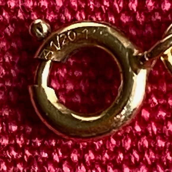 VTG I Van Dell I 14K Gold Filled I Embellished Centerpiece Choker Necklace - Picture 9 of 16